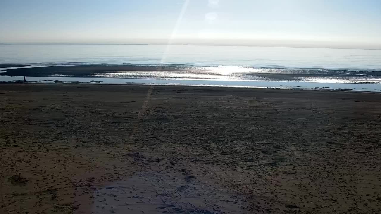 Grado Beach and Aquapark Views in Real Time