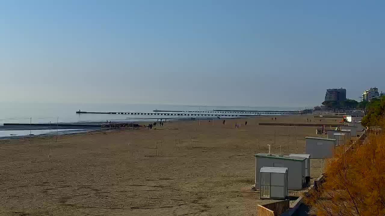 Grado Beach and Aquapark Views in Real Time