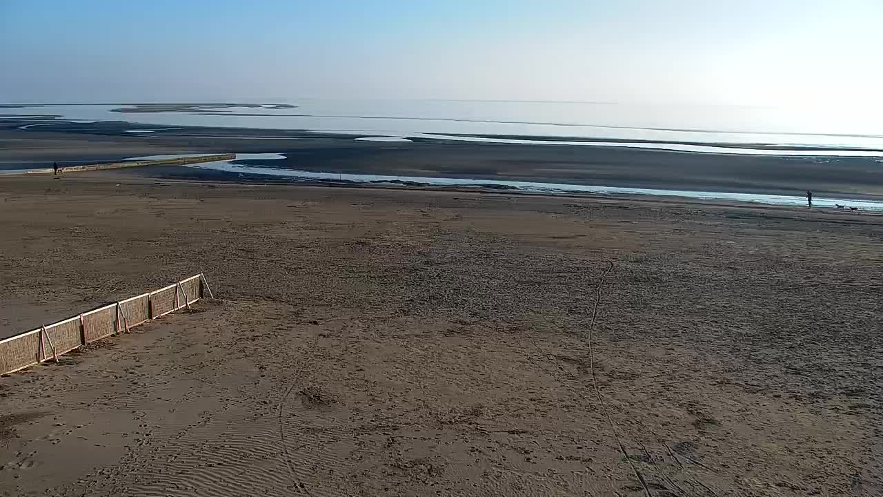 Spletna kamera v živo Grado: Pogledi na plažo in vodni park v realnem času