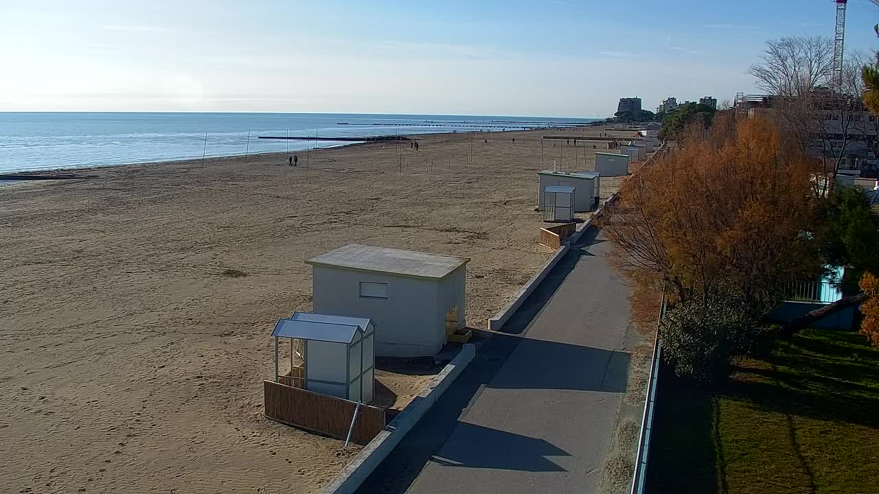 Webcam en direct Grado : Vues sur la plage et l’aquapark en temps réel