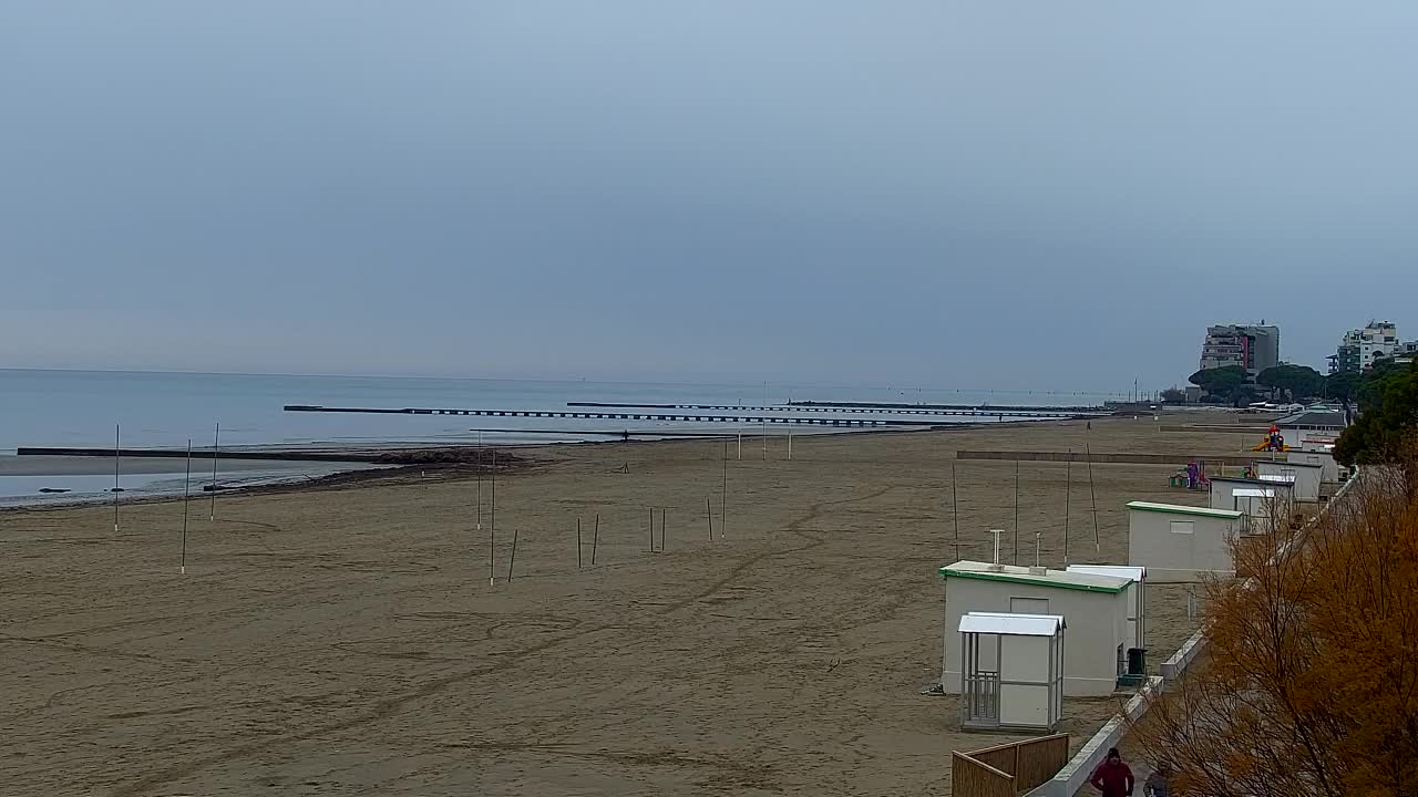 Grado Beach and Aquapark Views in Real Time