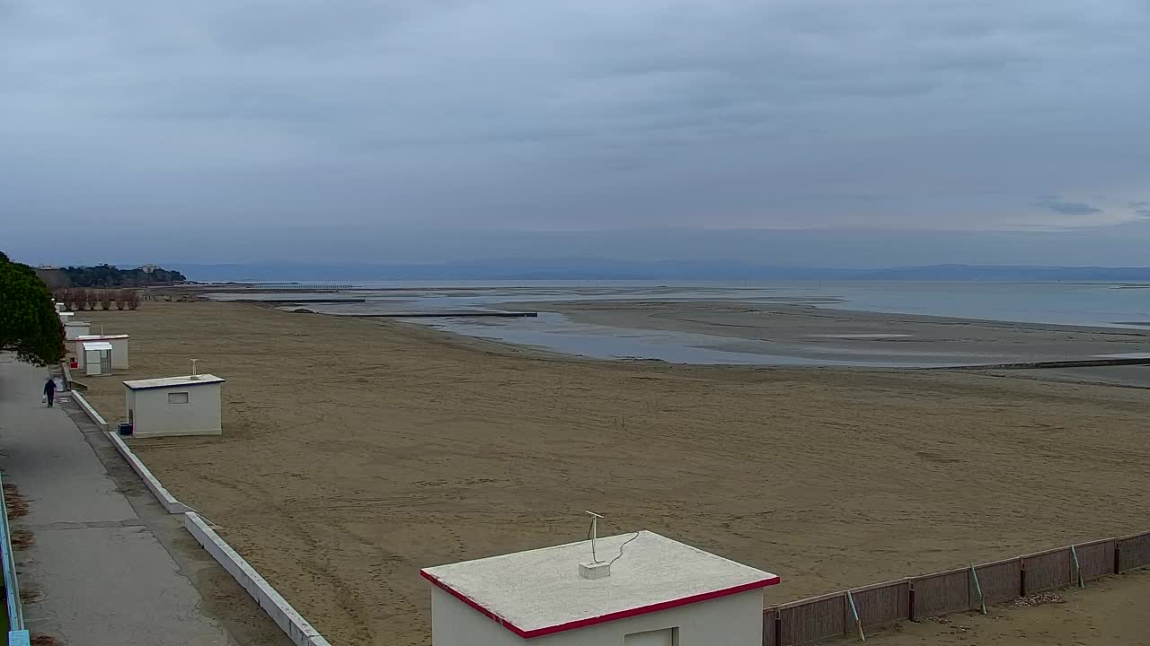 Webcam en direct Grado : Vues sur la plage et l’aquapark en temps réel