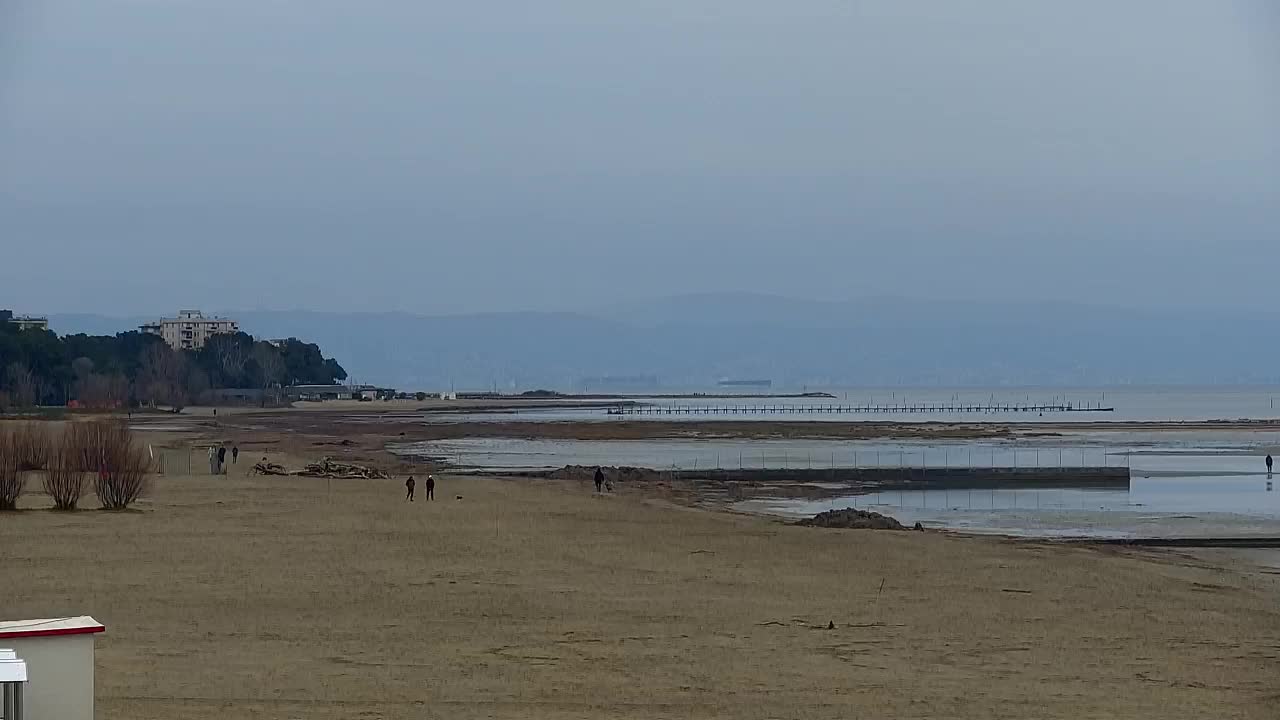 Grado Beach and Aquapark Views in Real Time