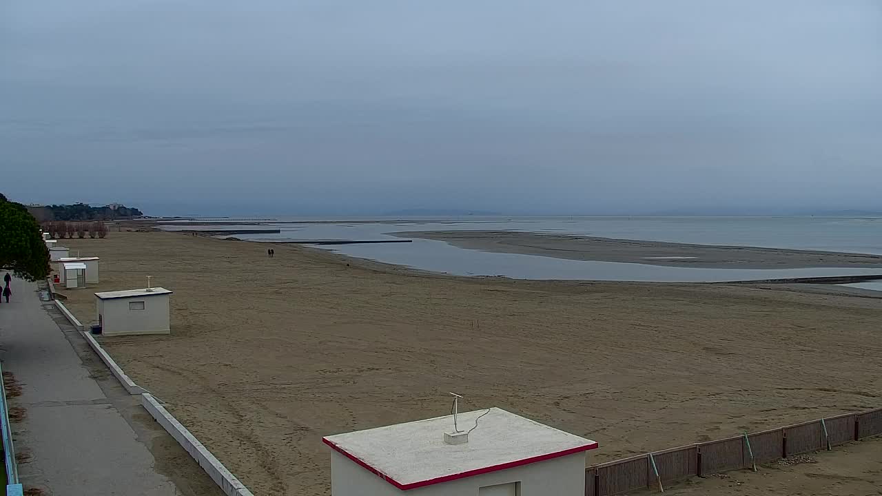 Grado Beach and Aquapark Views in Real Time