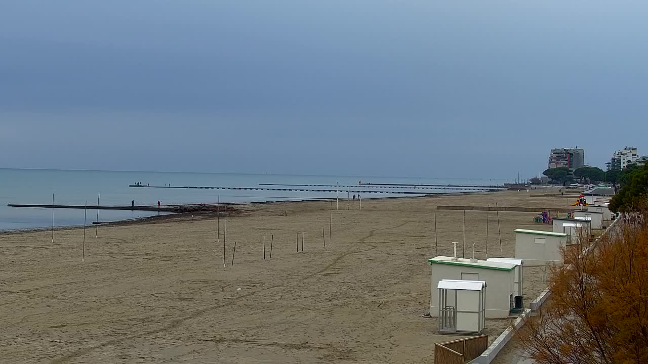 Grado Beach and Aquapark Views in Real Time