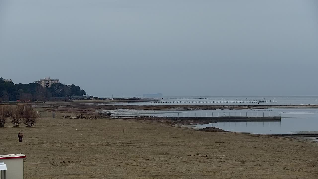 Spletna kamera v živo Grado: Pogledi na plažo in vodni park v realnem času