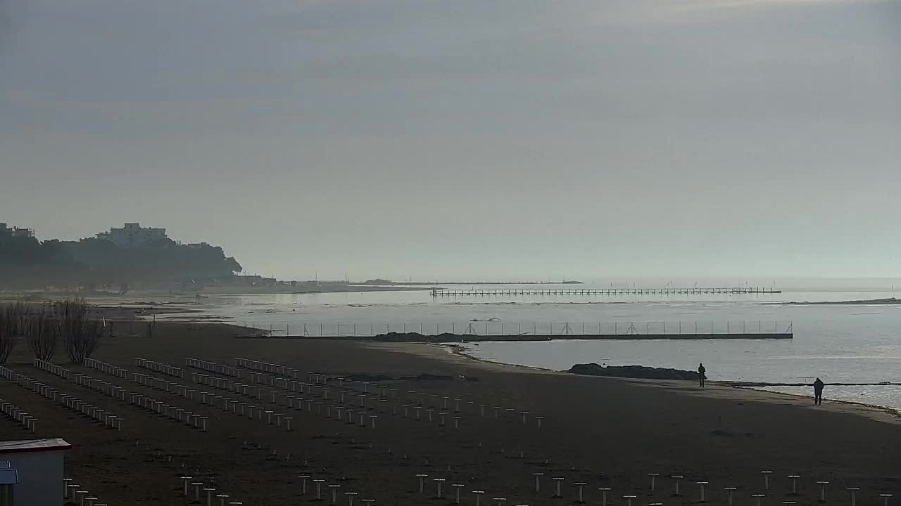 Grado Beach and Aquapark Views in Real Time