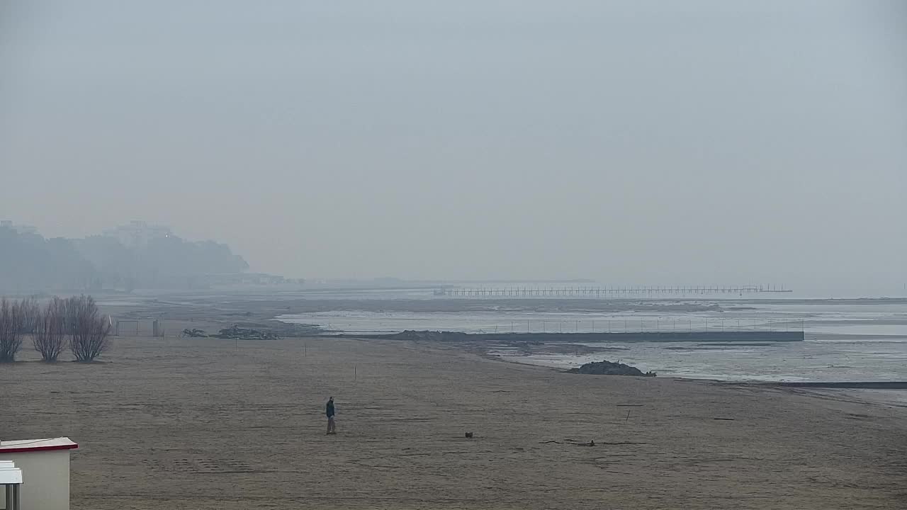 Grado Beach and Aquapark Views in Real Time