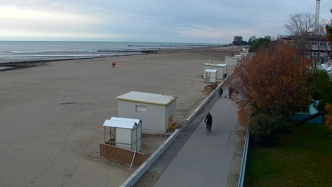 Webcam en direct Grado : Vues sur la plage et l’aquapark en temps réel