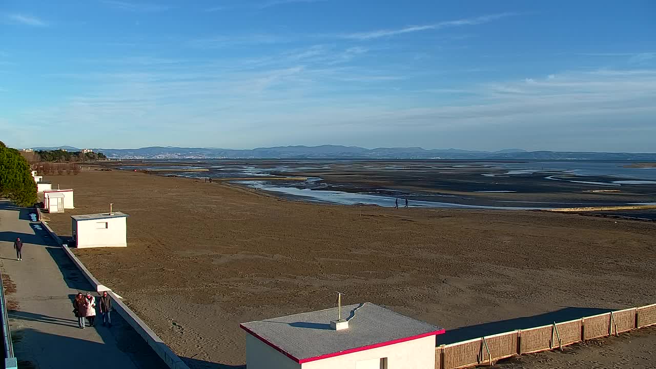 Webcam en direct Grado : Vues sur la plage et l’aquapark en temps réel