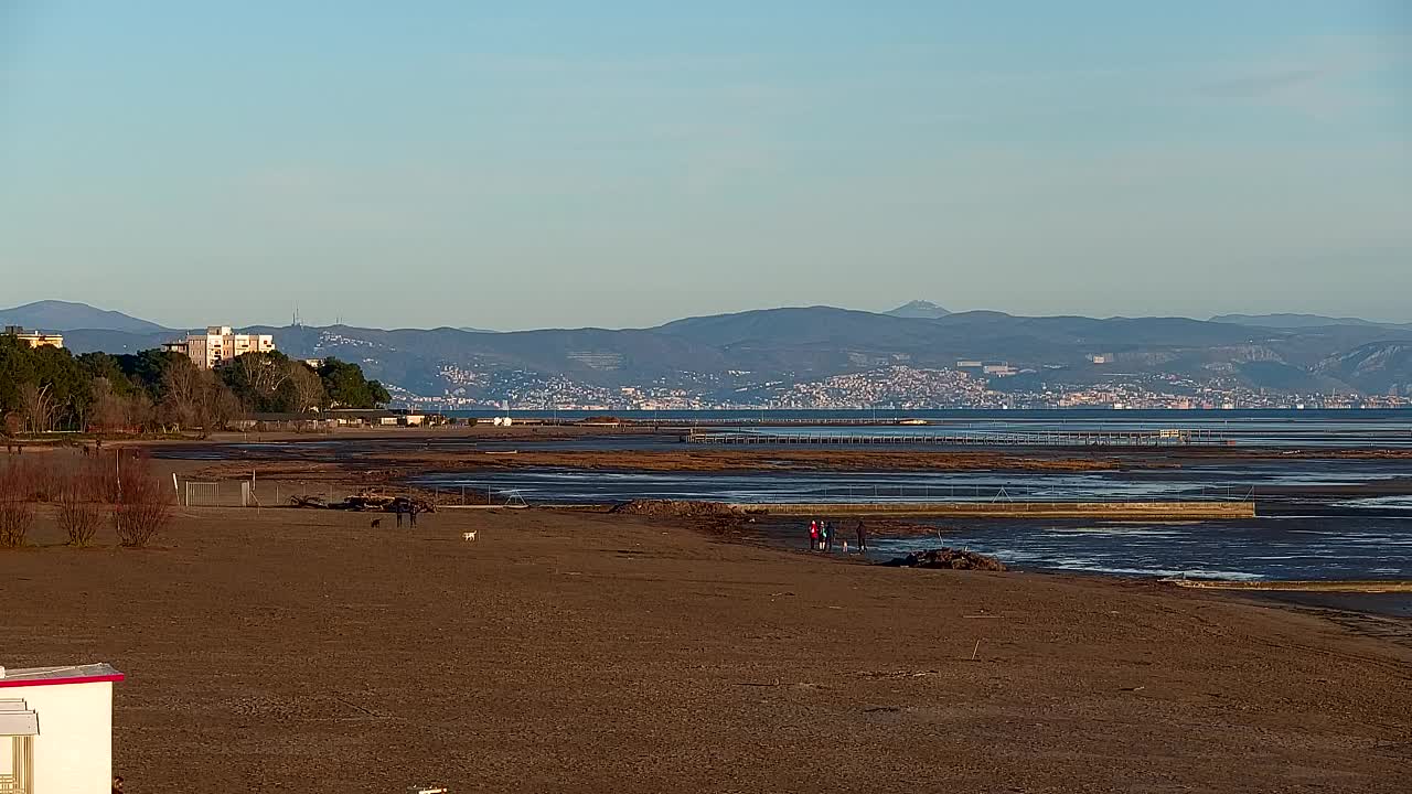 Grado Beach and Aquapark Views in Real Time