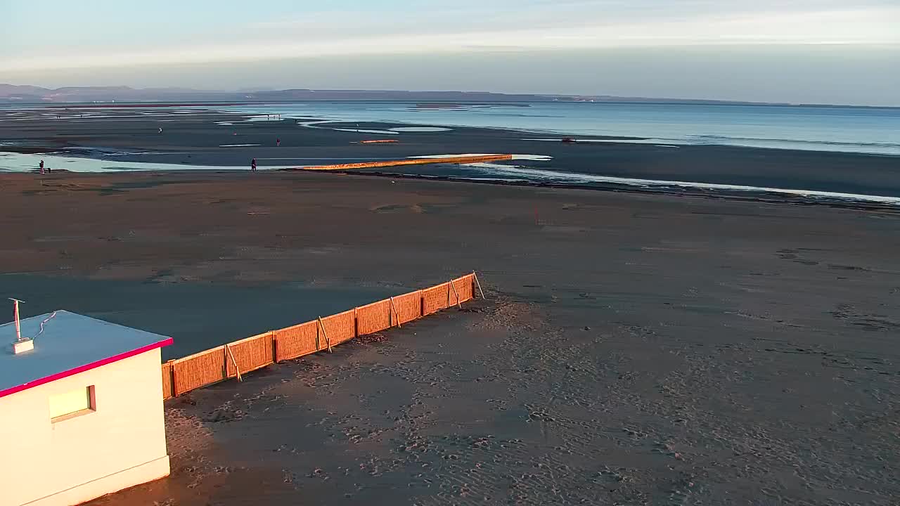 Grado Beach and Aquapark Views in Real Time