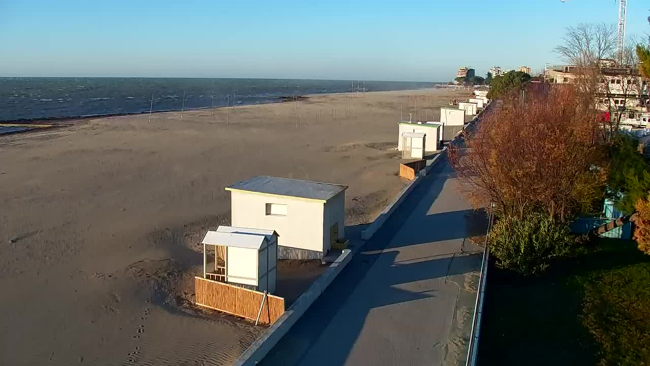 Grado Beach and Aquapark Views in Real Time