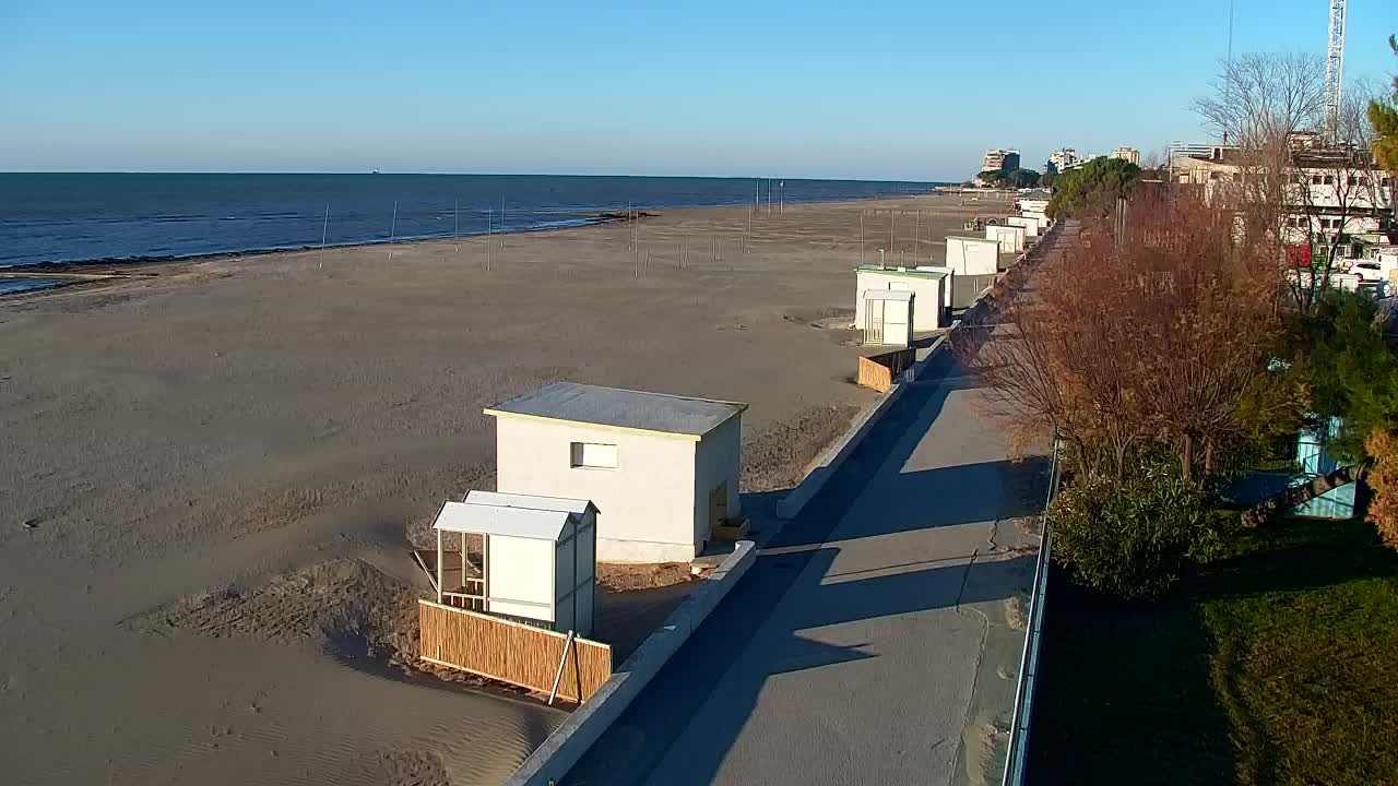 Grado Beach and Aquapark Views in Real Time