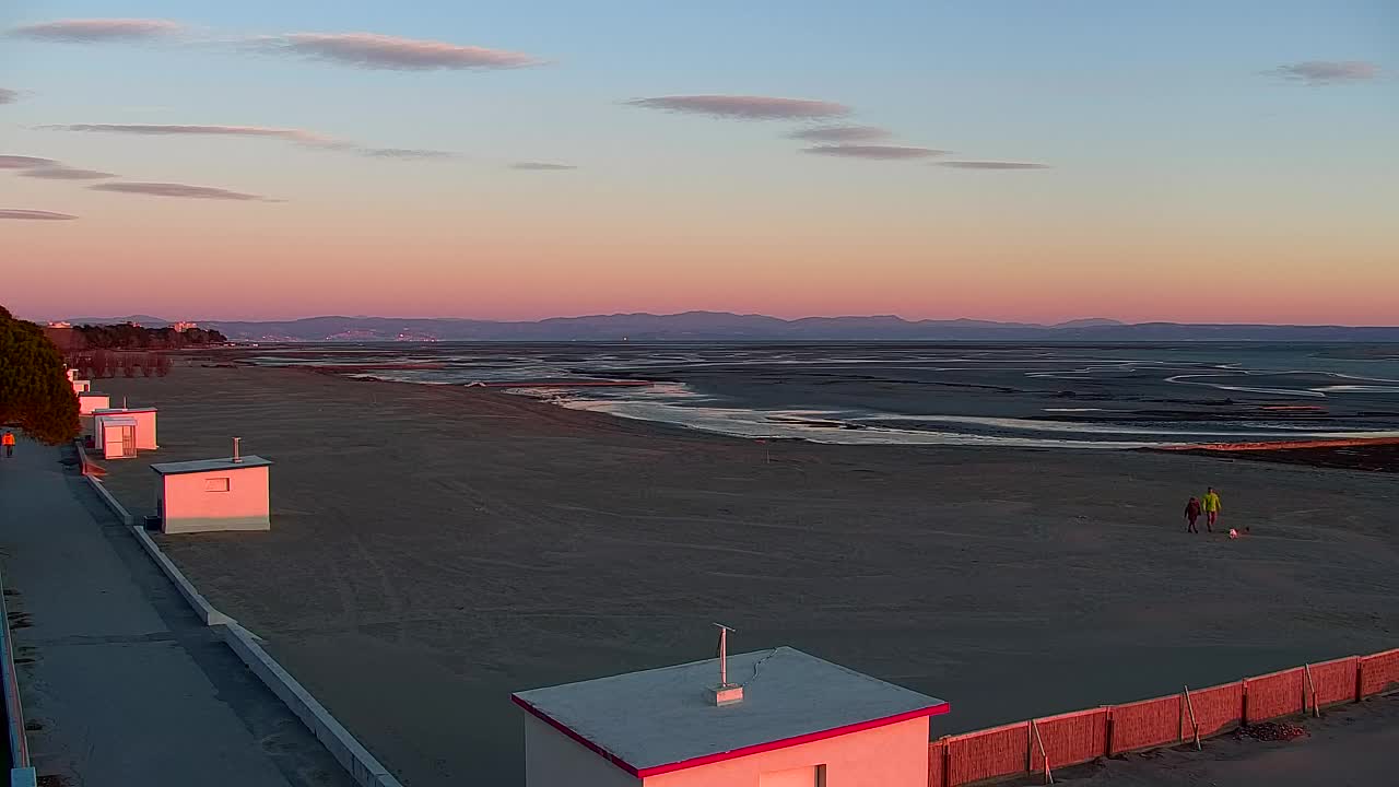 Grado Beach and Aquapark Views in Real Time