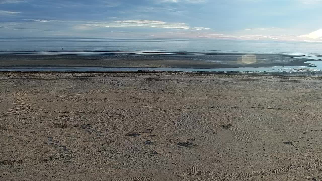 Grado Beach and Aquapark Views in Real Time