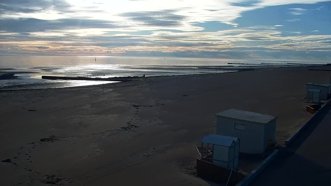 Grado Beach and Aquapark Views in Real Time