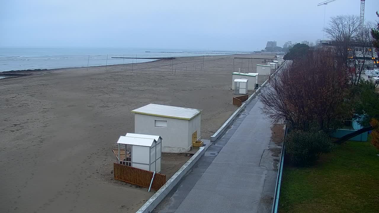 Webcam en direct Grado : Vues sur la plage et l’aquapark en temps réel