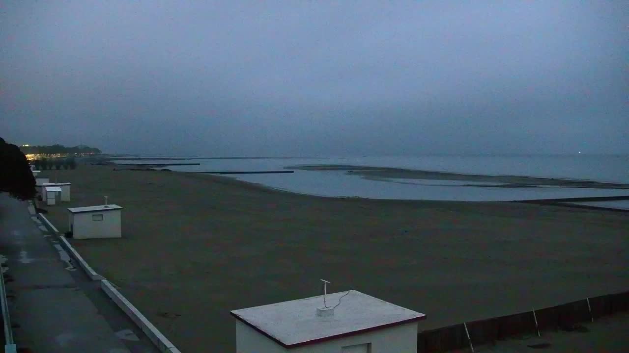 Grado Beach and Aquapark Views in Real Time