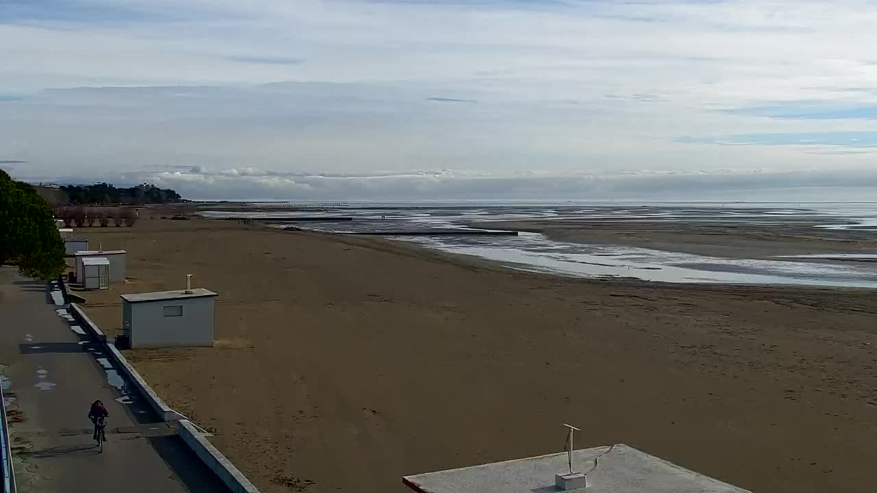 Grado Beach and Aquapark Views in Real Time