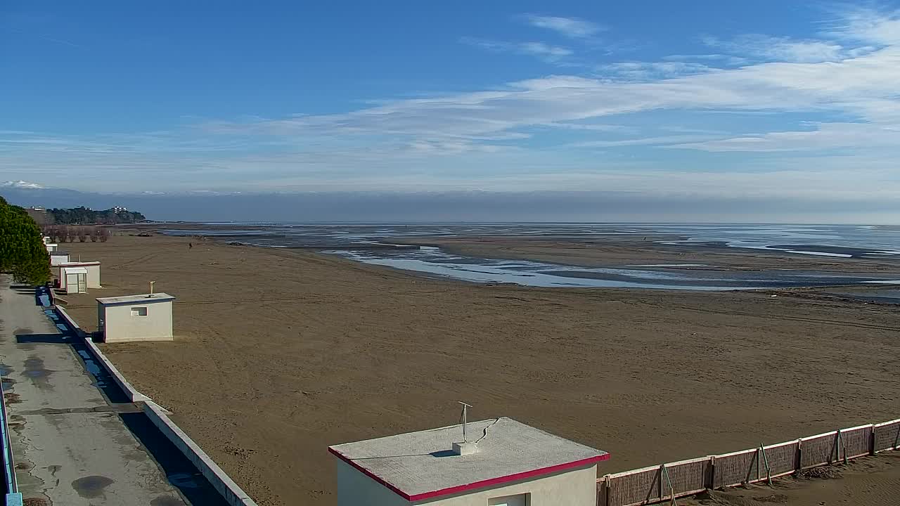 Webcam en direct Grado : Vues sur la plage et l’aquapark en temps réel