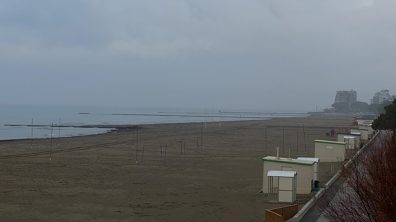 Webcam en direct Grado : Vues sur la plage et l’aquapark en temps réel