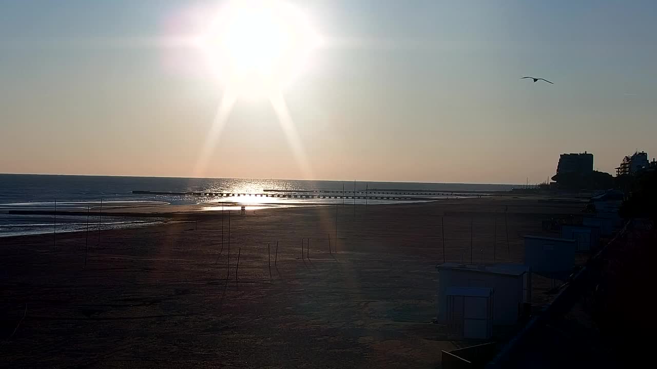 Webcam en direct Grado : Vues sur la plage et l’aquapark en temps réel