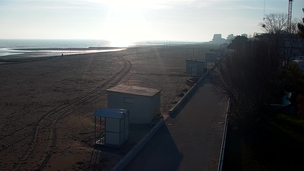 Webcam Live Grado: Vista sulla spiaggia e sull’acquapark in tempo reale