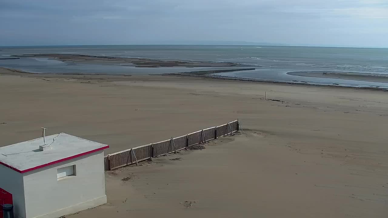 Grado Beach and Aquapark Views in Real Time