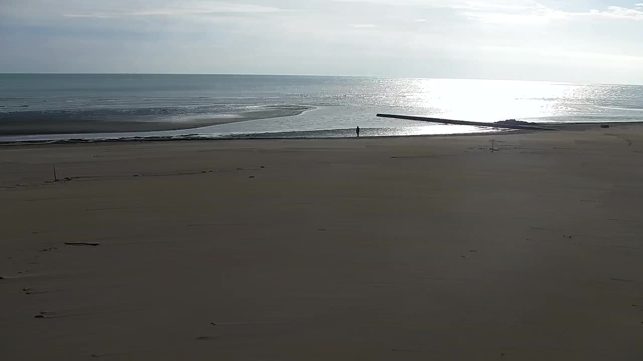 Grado Beach and Aquapark Views in Real Time