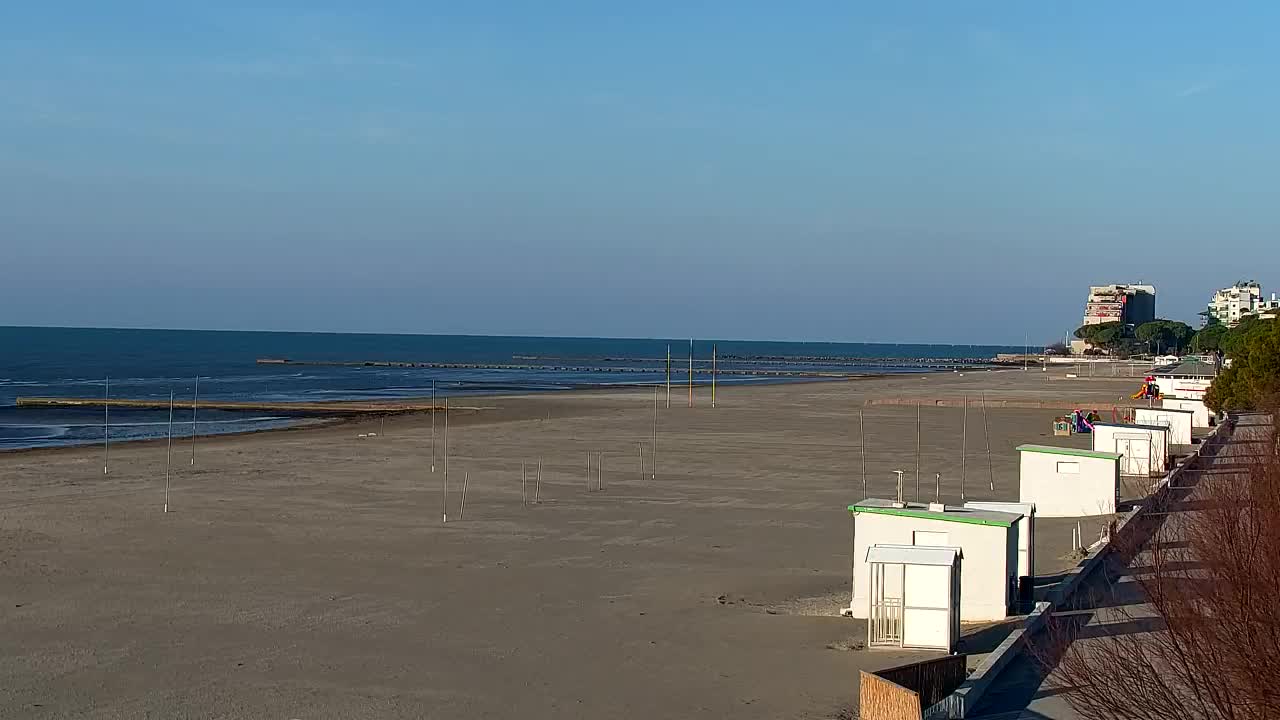 Webcam Live Grado: Vista sulla spiaggia e sull’acquapark in tempo reale