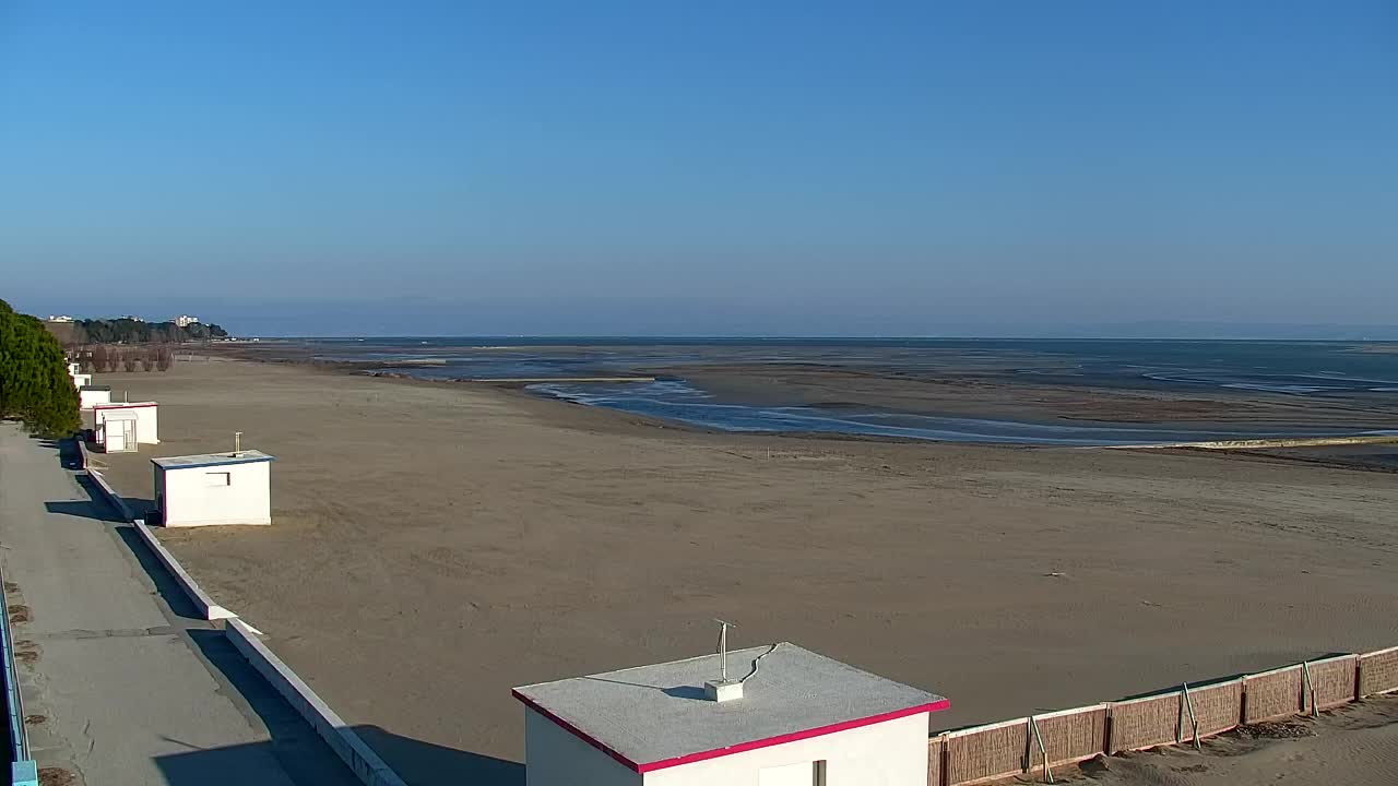 Webcam Live Grado: Vista sulla spiaggia e sull’acquapark in tempo reale