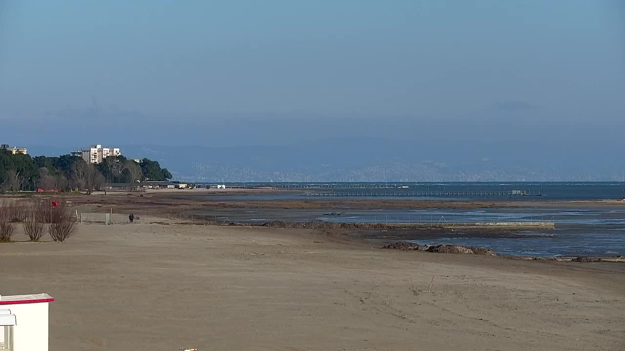 Grado Beach and Aquapark Views in Real Time