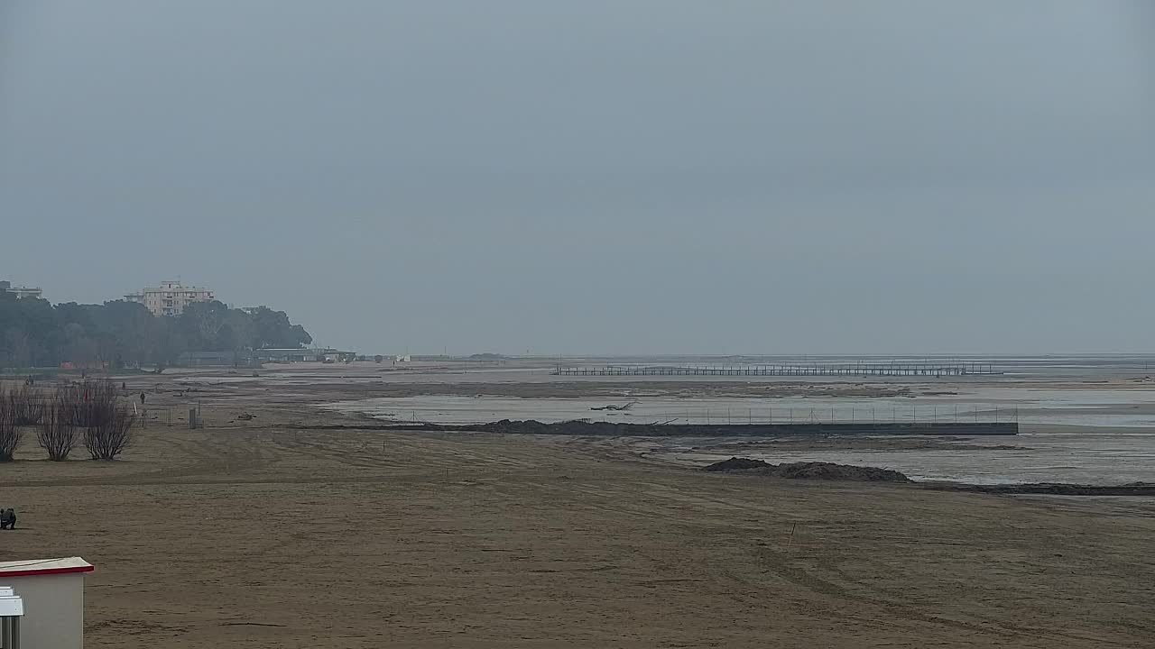 Grado Beach and Aquapark Views in Real Time