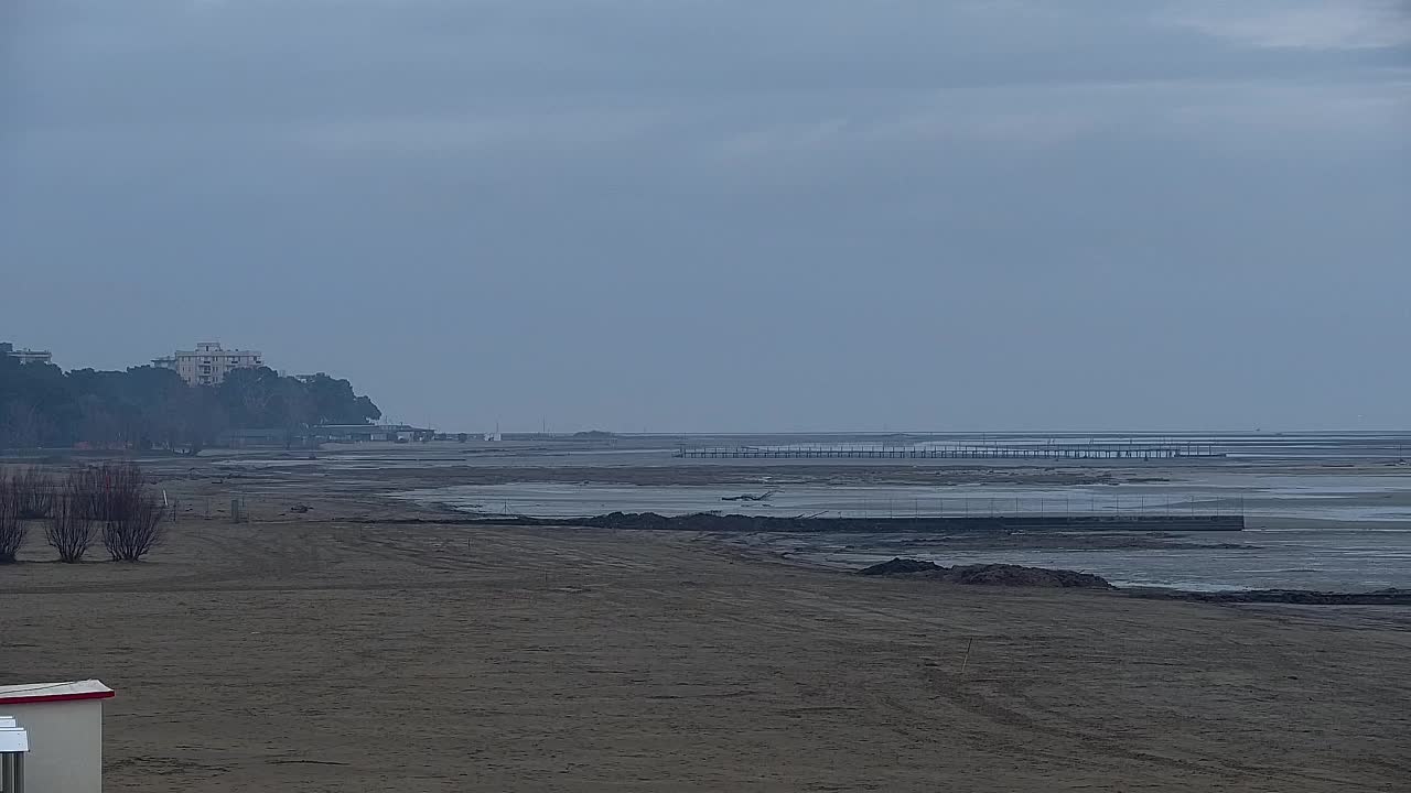 Grado Beach and Aquapark Views in Real Time