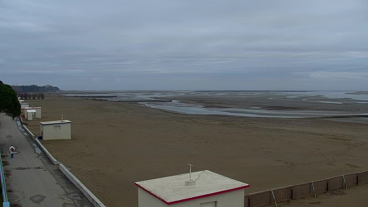 Grado Beach and Aquapark Views in Real Time