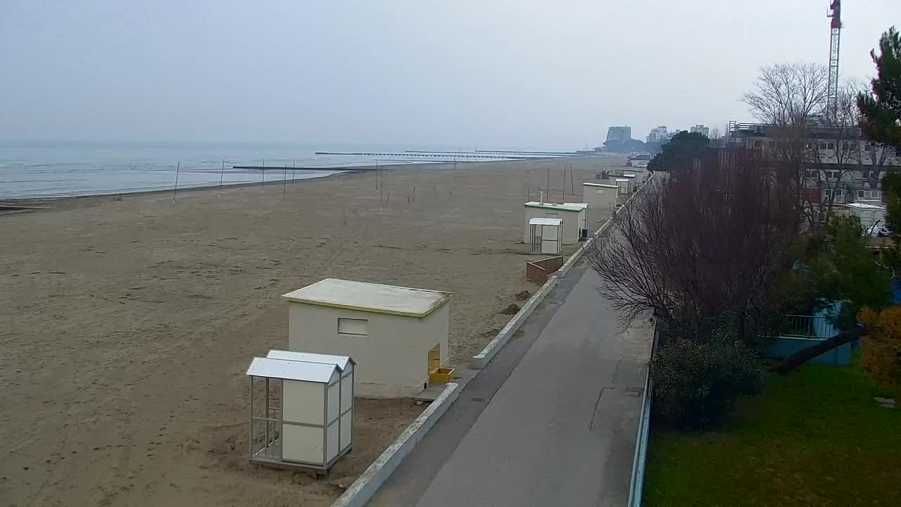 Webcam Live Grado: Vista sulla spiaggia e sull’acquapark in tempo reale