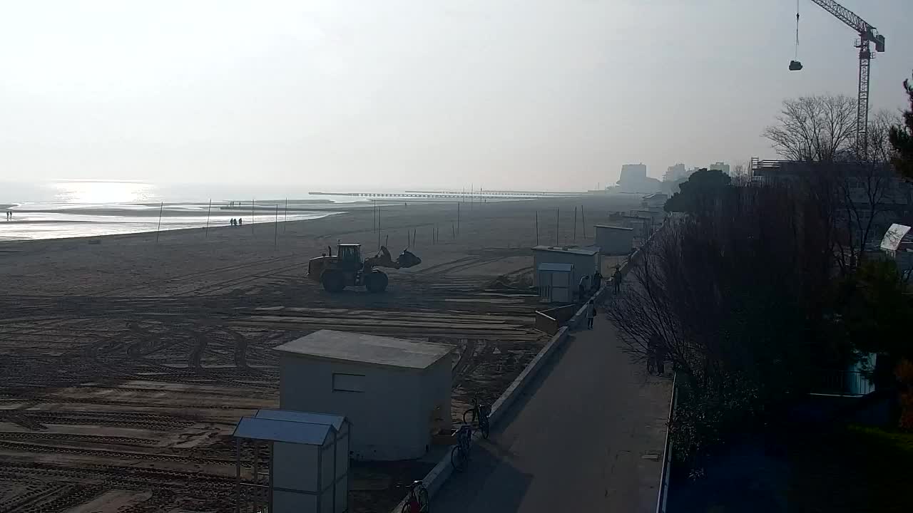 Webcam Live Grado: Vista sulla spiaggia e sull’acquapark in tempo reale