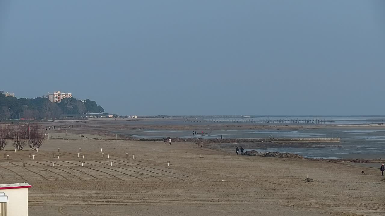 Webcam en direct Grado : Vues sur la plage et l’aquapark en temps réel