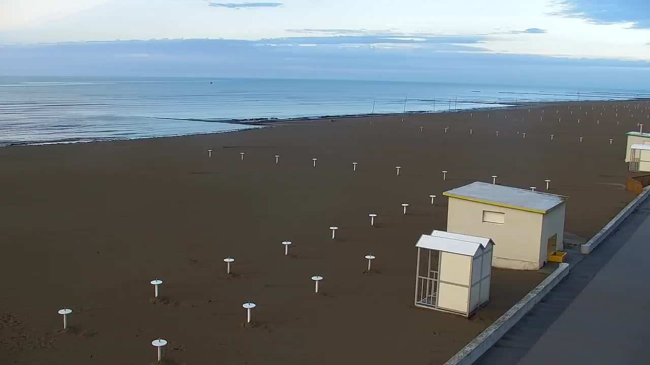 Webcam Live Grado: Vista sulla spiaggia e sull’acquapark in tempo reale