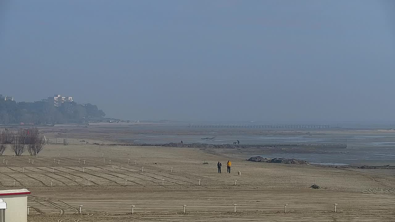 Grado Beach and Aquapark Views in Real Time