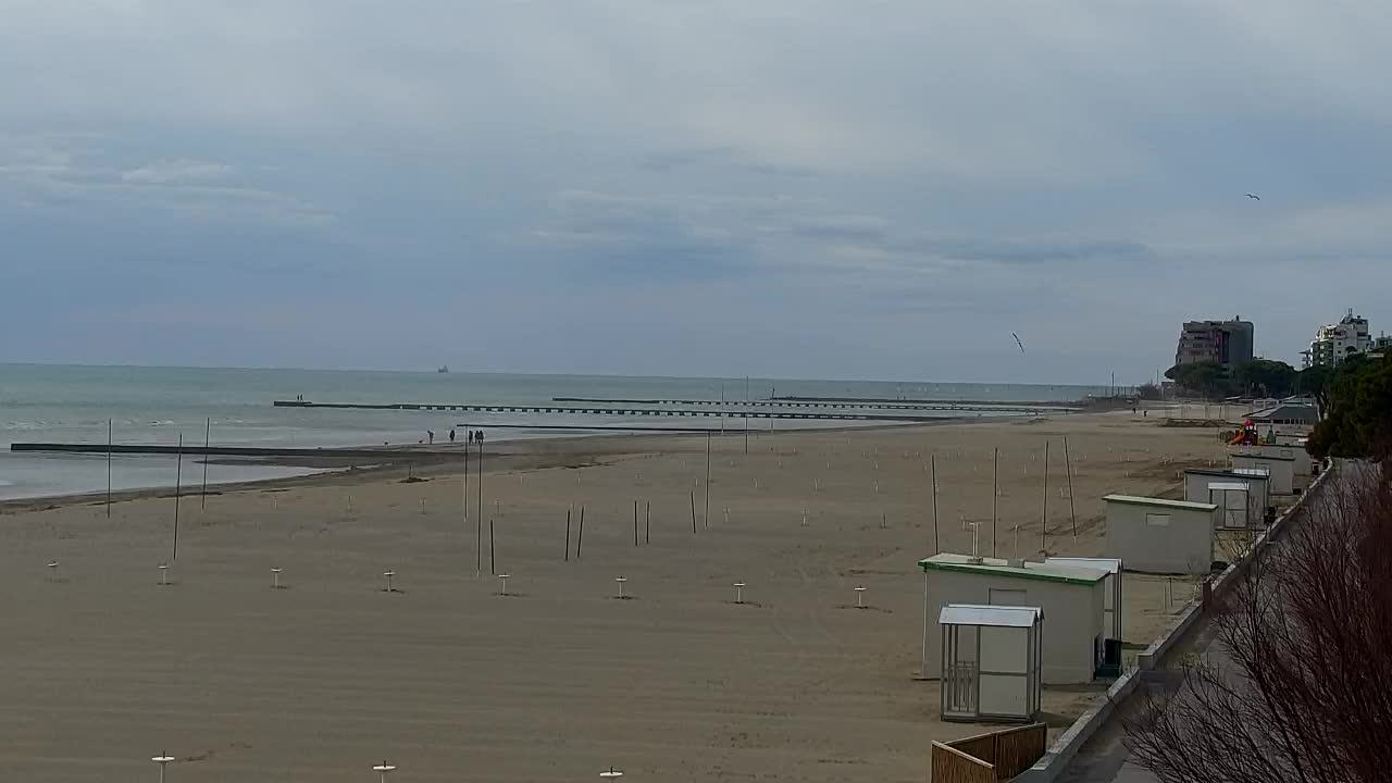 Webcam en direct Grado : Vues sur la plage et l’aquapark en temps réel