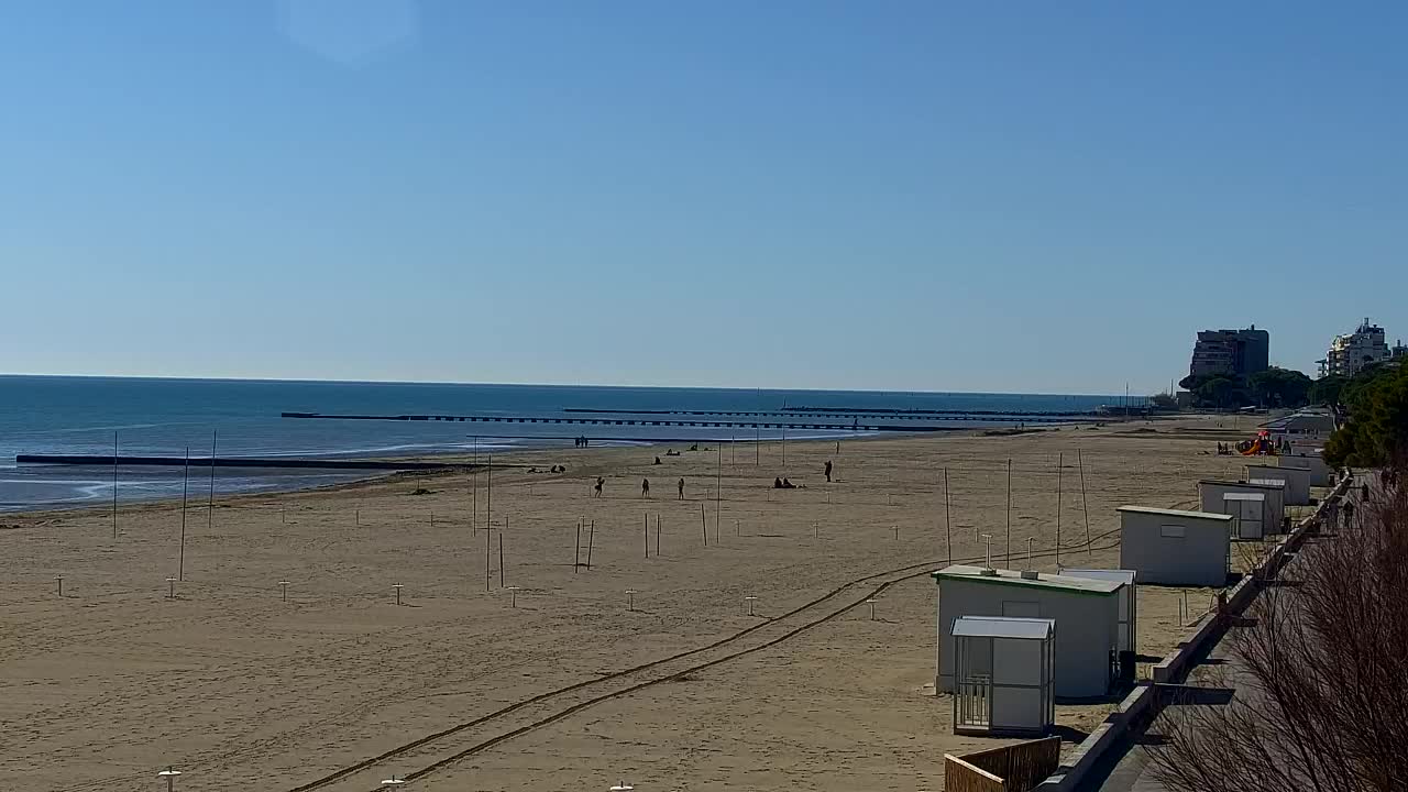 Webcam en direct Grado : Vues sur la plage et l’aquapark en temps réel