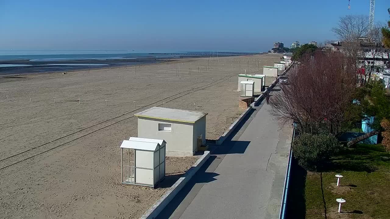 Webcam Live Grado: Vista sulla spiaggia e sull’acquapark in tempo reale