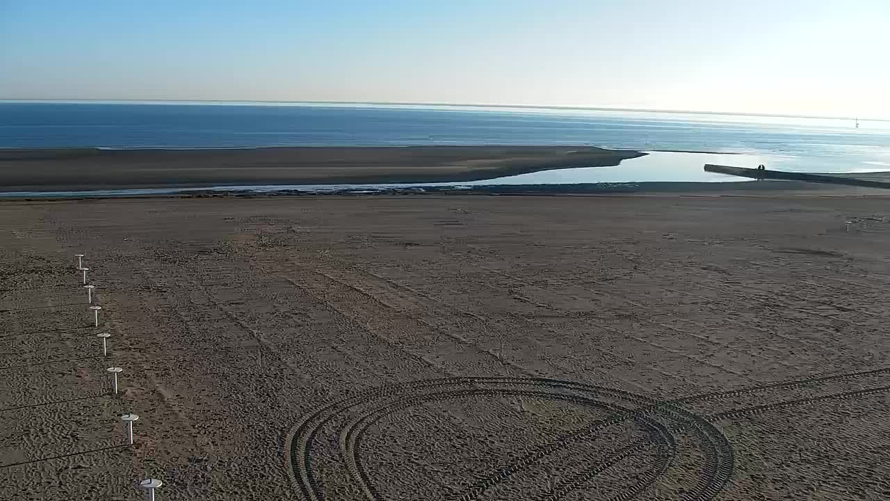 Grado Beach and Aquapark Views in Real Time