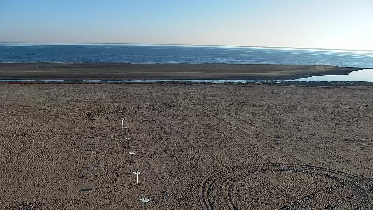 Grado Beach and Aquapark Views in Real Time