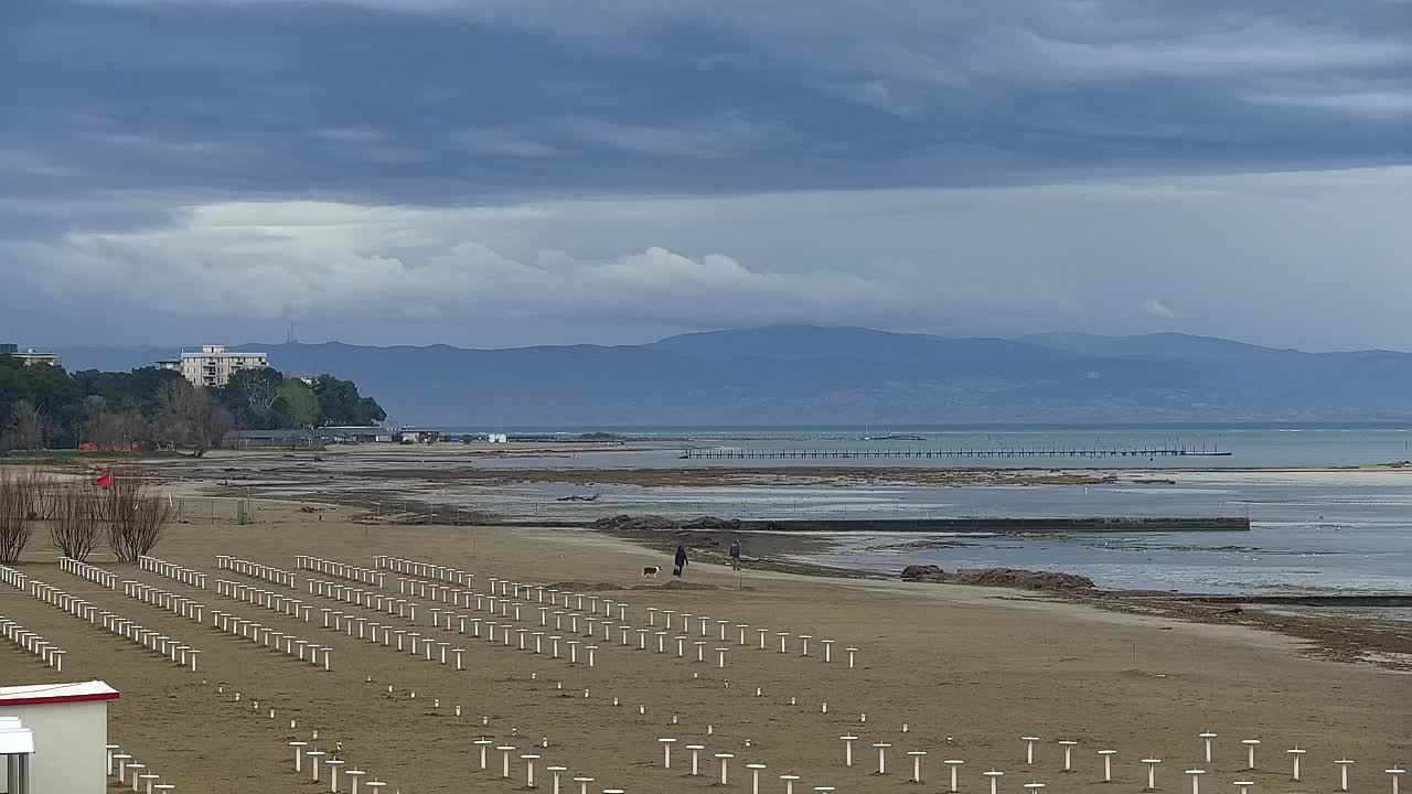 Grado Beach and Aquapark Views in Real Time