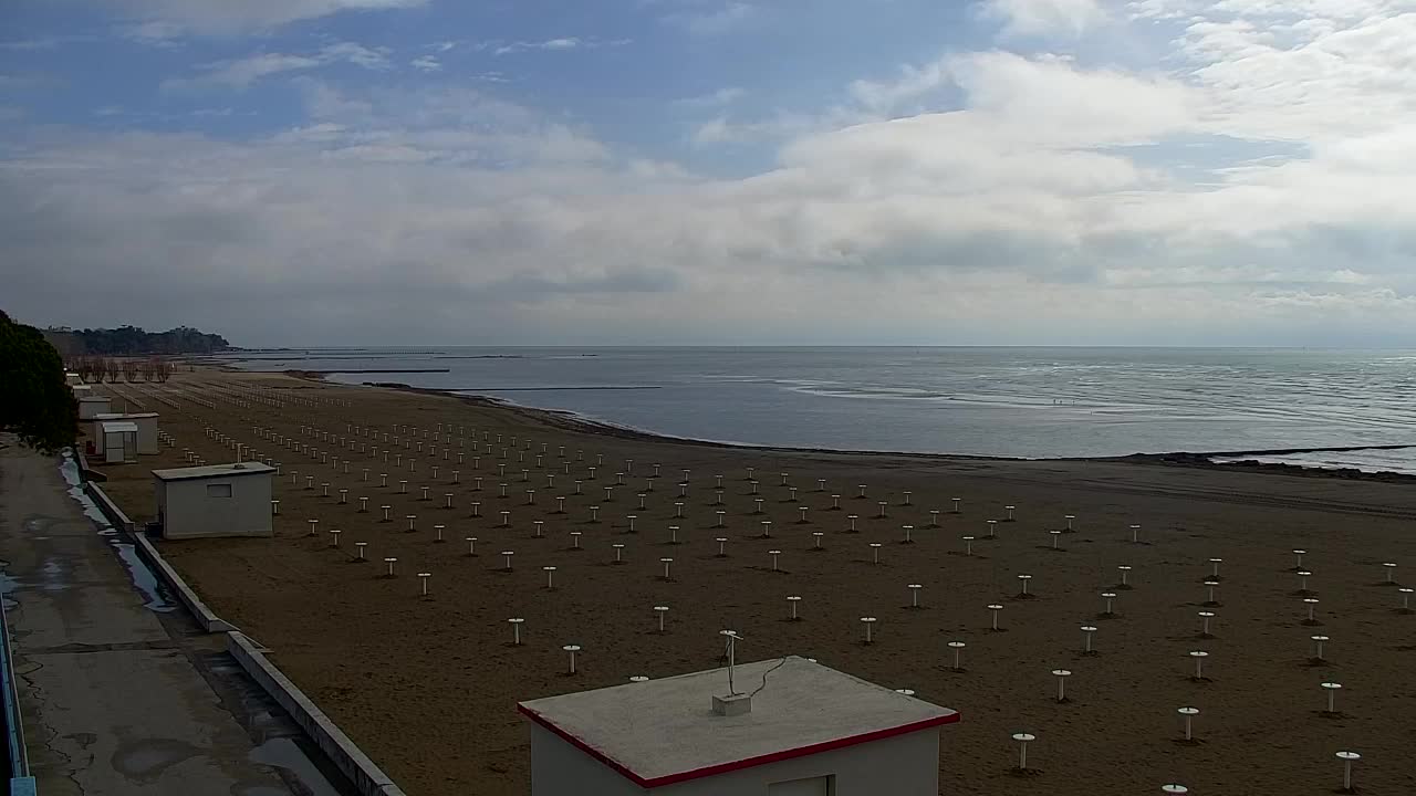 Webcam Live Grado: Vista sulla spiaggia e sull’acquapark in tempo reale