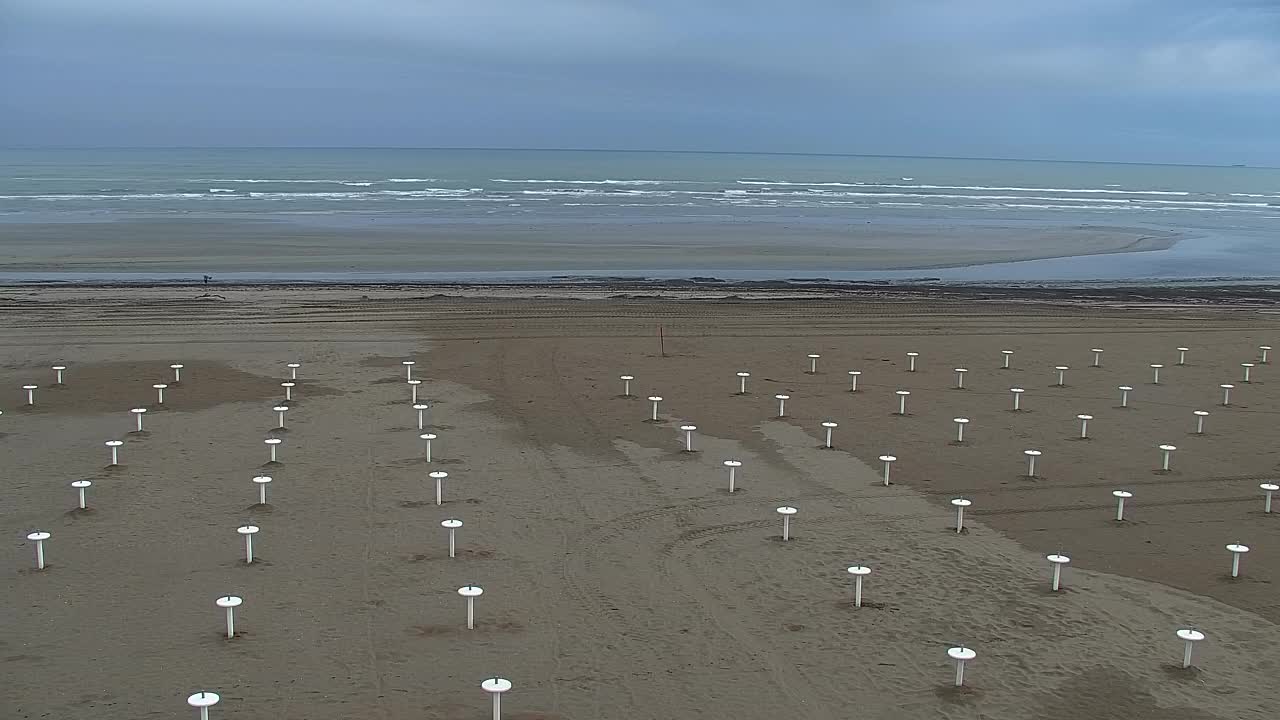 Grado Beach and Aquapark Views in Real Time