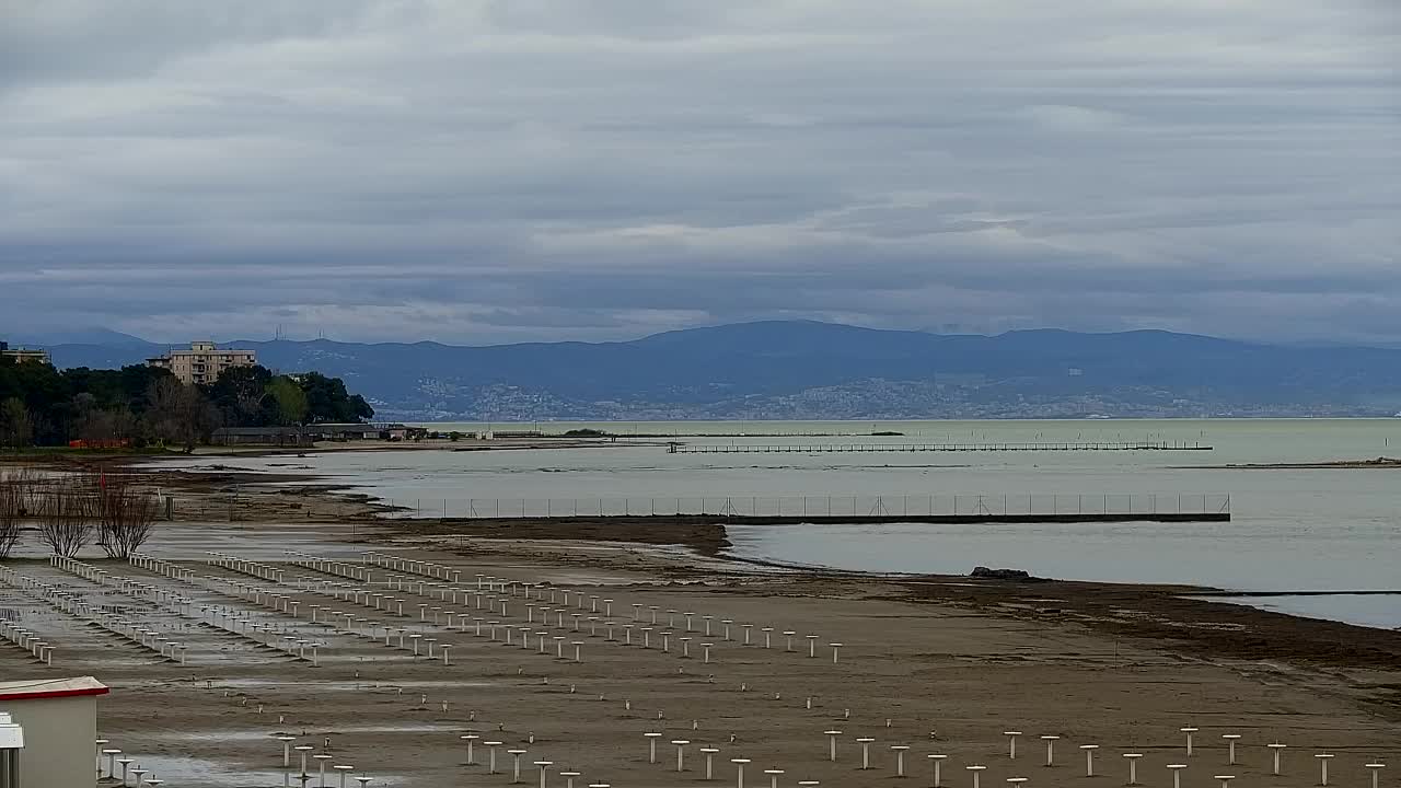 Grado Beach and Aquapark Views in Real Time